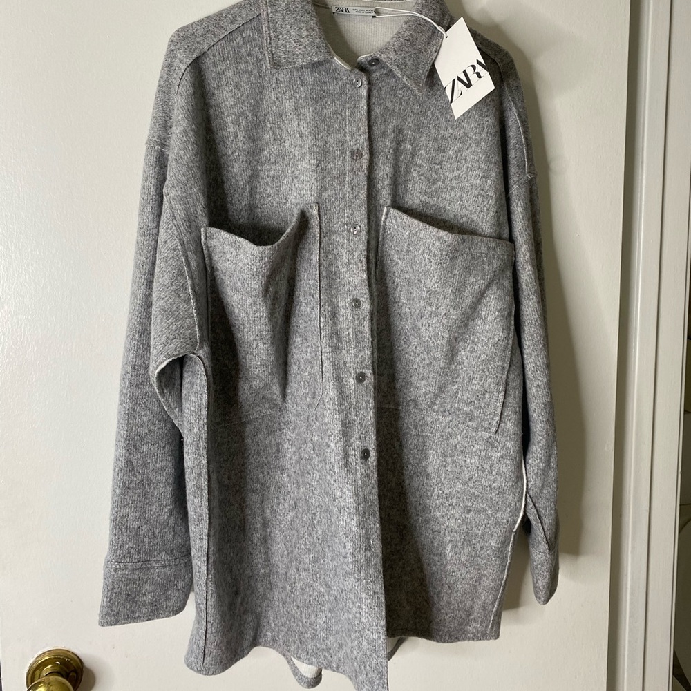 Brand new Zara oversized shirt